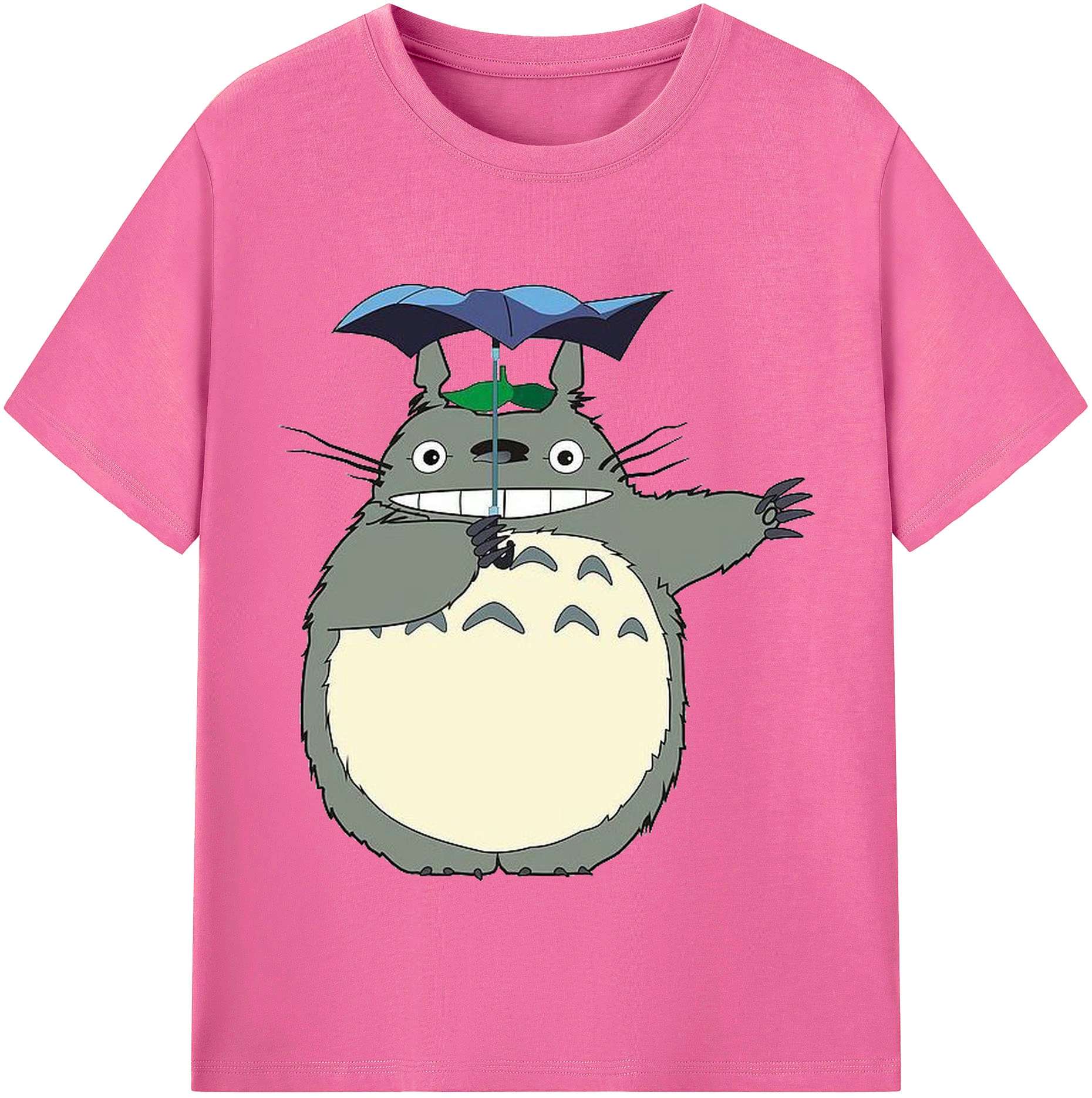 （画像用） となりのトトロ 草壁メイ 草壁サツキ My Neighbor Totoro Satsuki Kusakabe Mei Kusakabe レディースカジュアルプリントTシャツ（綿100％）
